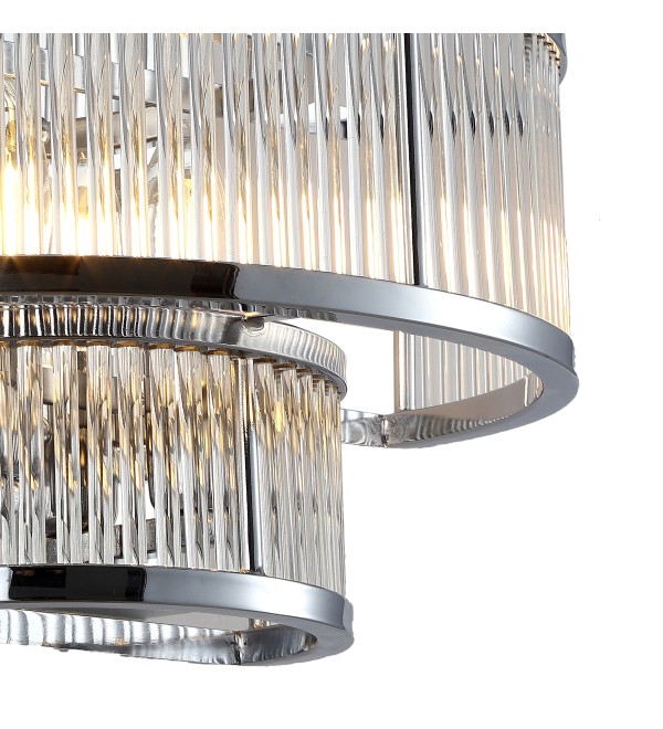 Настенный светильник Delight Collection Crystal bar Mancini chrome
