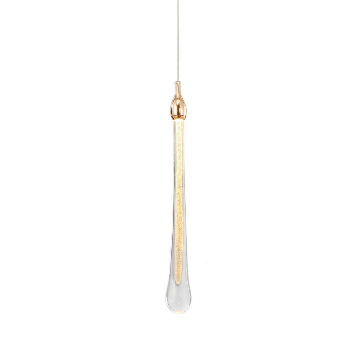Подвесной светильник Delight Collection Teardrop 1 gold