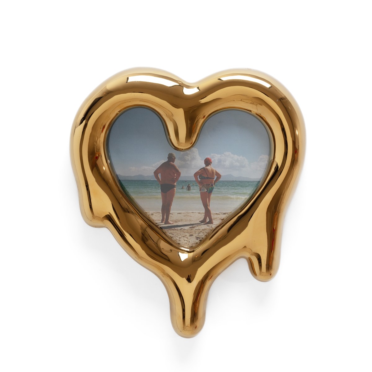 Рамка для фотографий Seletti Melted Heart Gold