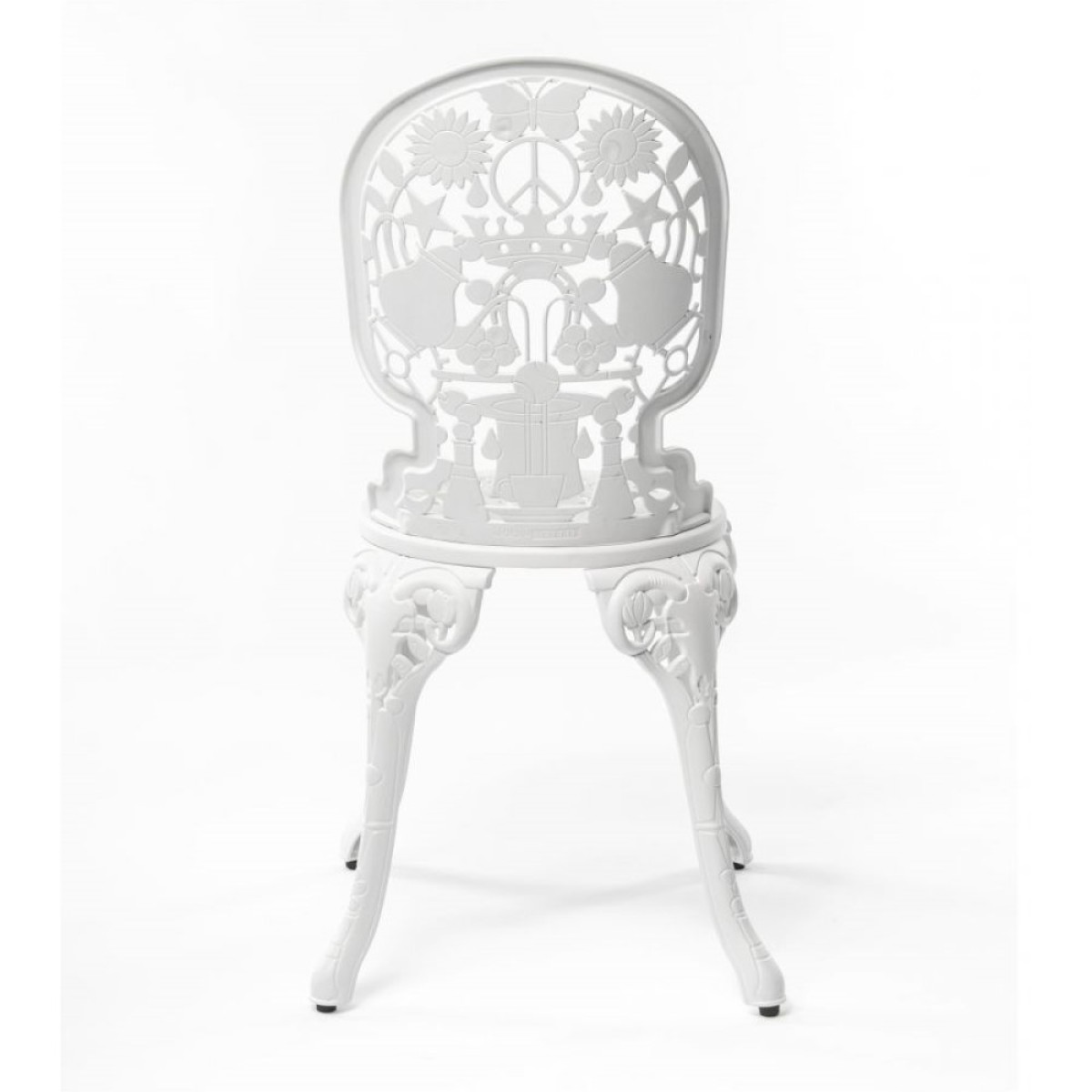 Стул Seletti Industry Collection Aluminium White (белый, арт. 18686_BIA)