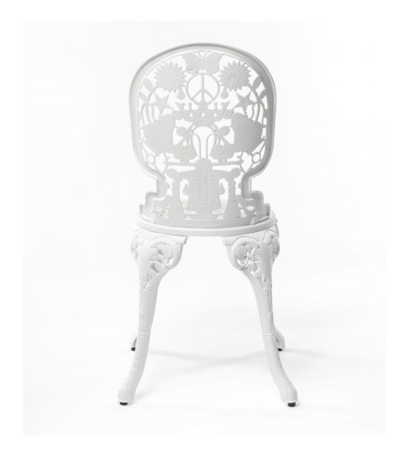Стул Seletti Industry Collection Aluminium White (белый, арт. 18686_BIA)