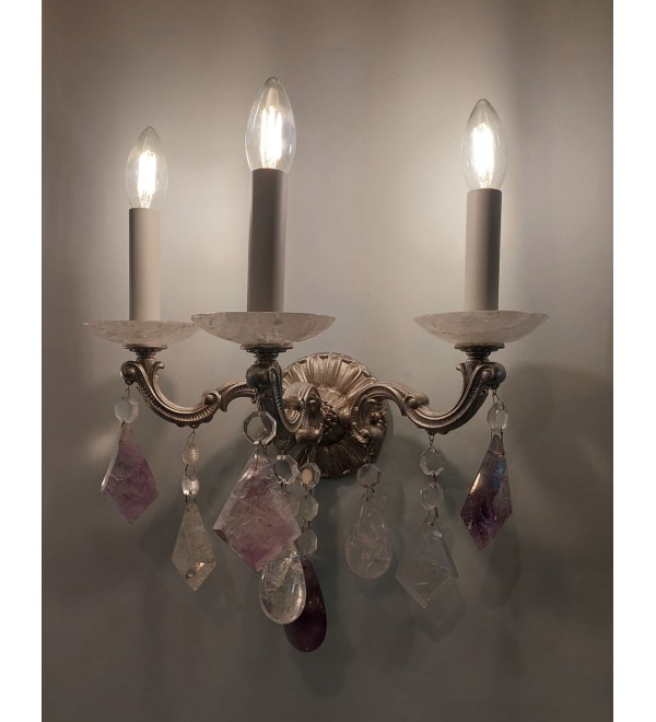 Настенный светильник Schonbek La Scala Rock Crystal 5402-48 R
