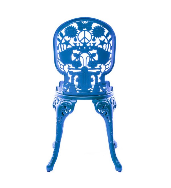 Стул Seletti Industry Collection Aluminium Sky Blue