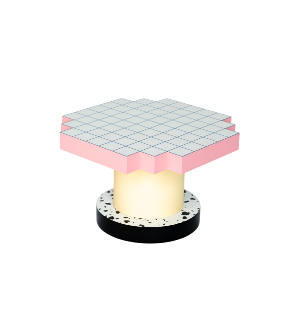 Журнальный стол Seletti Superfurniture Supercoffeetable Blue Grid