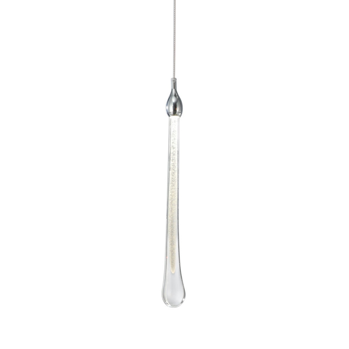 Подвесной светильник Delight Collection Teardrop 1 chrome