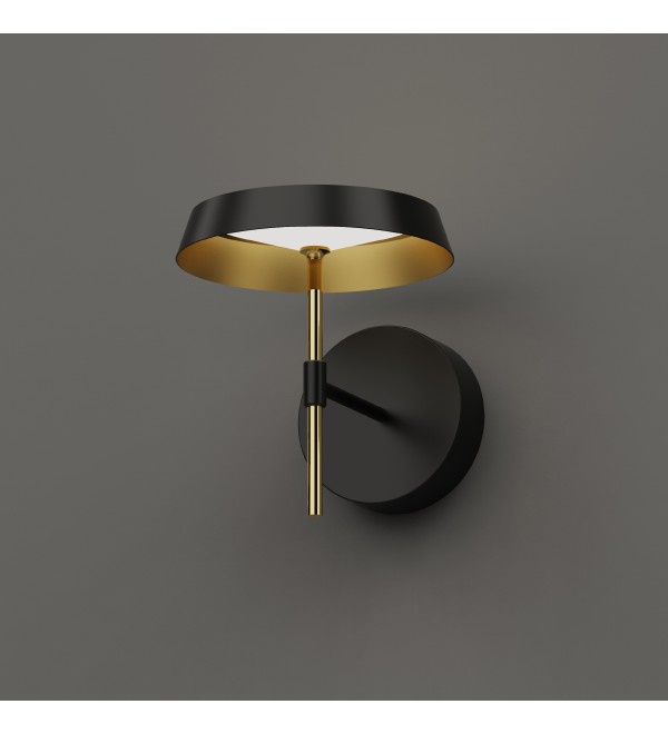 Настенный светильник Delight Collection MD18001061 MB18001061-1A black/gold