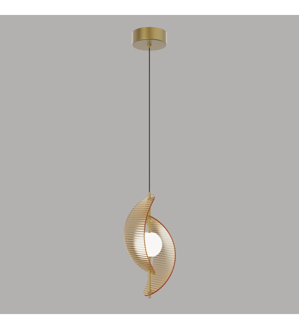 Подвесной светильник Delight Collection MD24030035-1A brass/amber