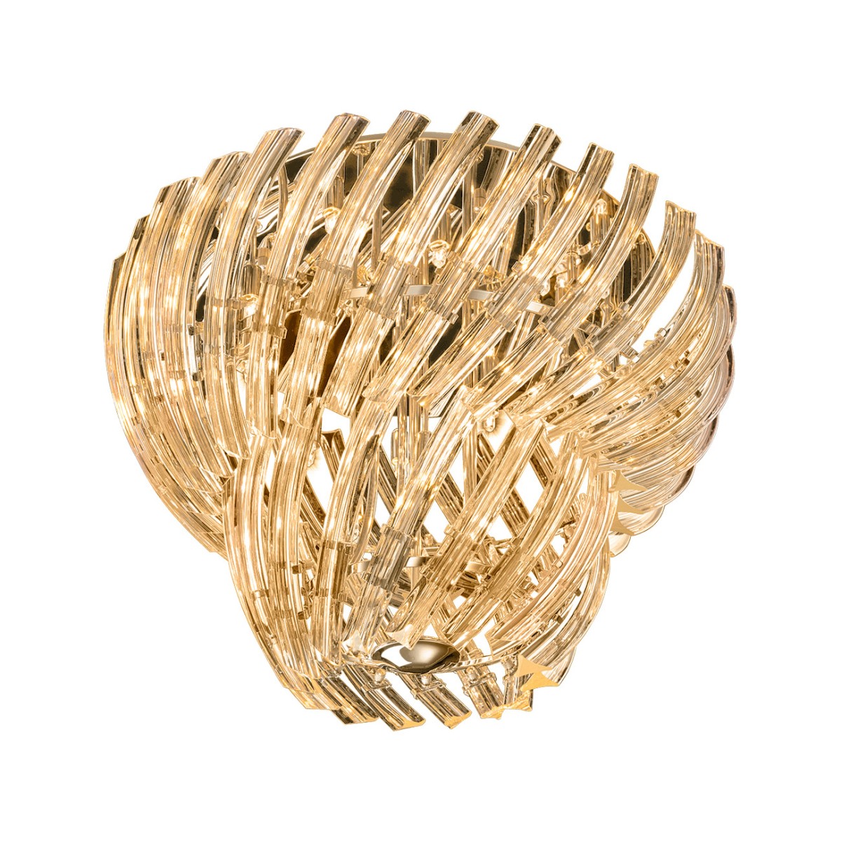 Люстра Delight Collection Calligo 600 gold/amber