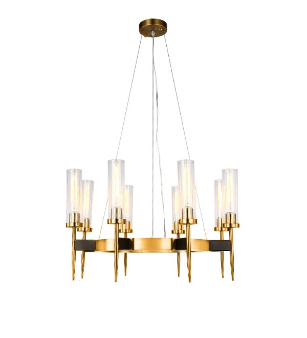 Люстра Delight Collection Alouette 8 brass