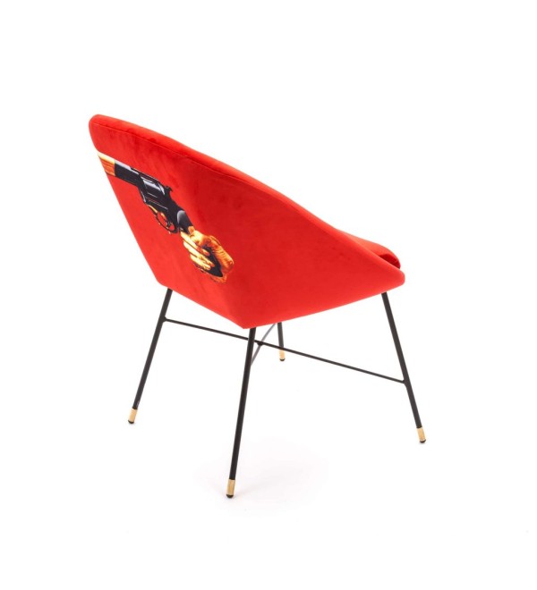 Обеденный стул Seletti Toiletpaper Furniture Revolver