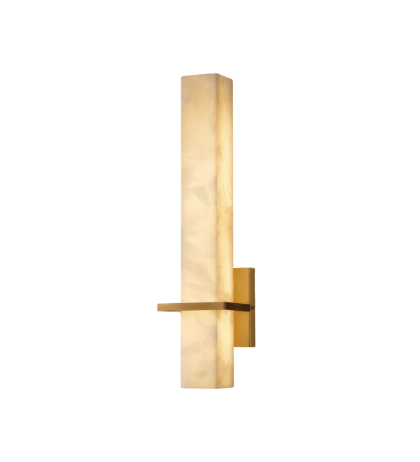 Настенный светильник Delight Collection DL-6556W Gold / White Alabaster