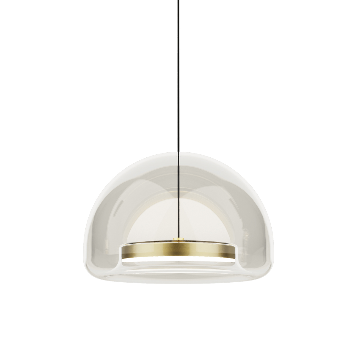 Подвесной светильник Delight Collection MD24030031-1A brass/clear