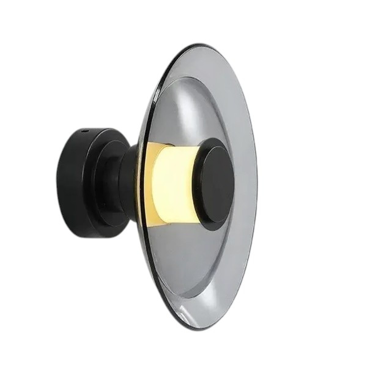Настенный/Потолочный светильник Delight Collection 8665W/L black/smoky