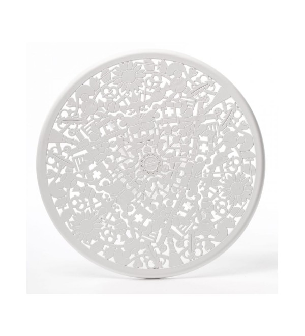 Обеденный стол Seletti Industry Collection Aluminium White
