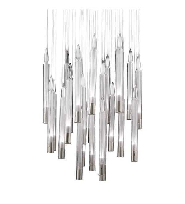 Подвесной светильник Delight Collection Candle P68094-25 chrome