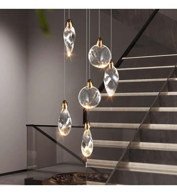 Подвесной светильник Delight Collection Colvin MT9176-6H titanium gold