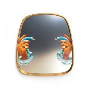 Зеркало Seletti Toiletpaper Mirror Hands with Snakes