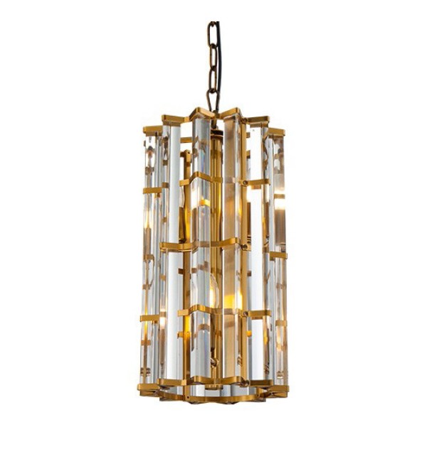 Подвесной светильник Delight Collection Etro 4 brass