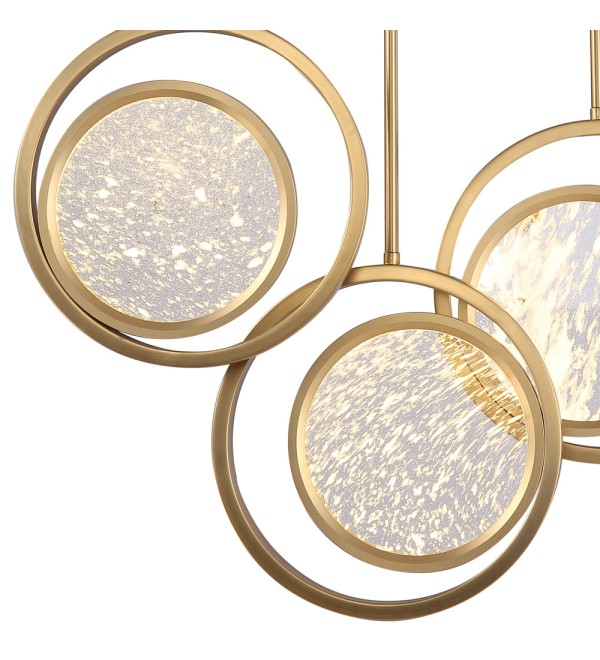Подвесной светильник Delight Collection Moon Light 3A br.gold