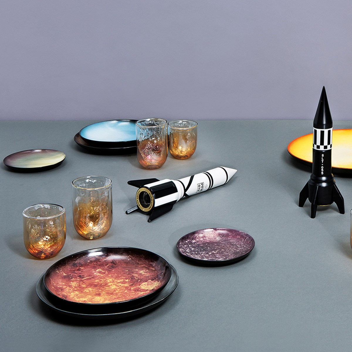 Тарелка Seletti Cosmic Diner Venus