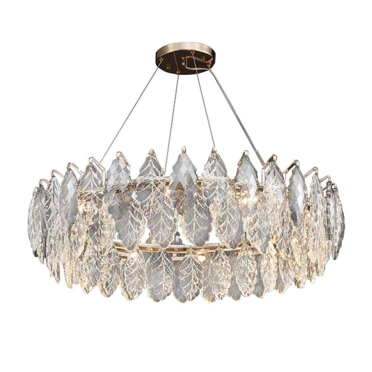 Люстра Delight Collection D8011P/R-1000 gold/smoky