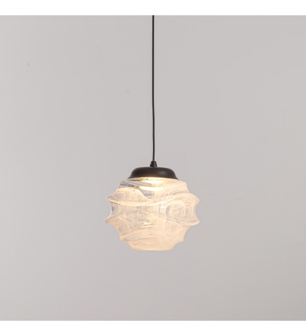 Подвесной светильник Delight Collection MD25030003-1A matt black/clear
