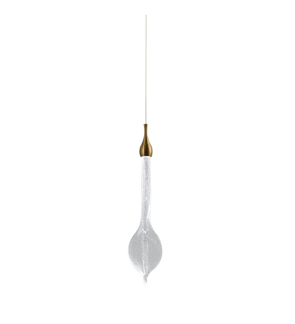 Подвесной светильник Delight Collection OD2433-1 gold/clear