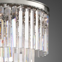 Люстра Delight Collection Odeon 6 chrome/clear