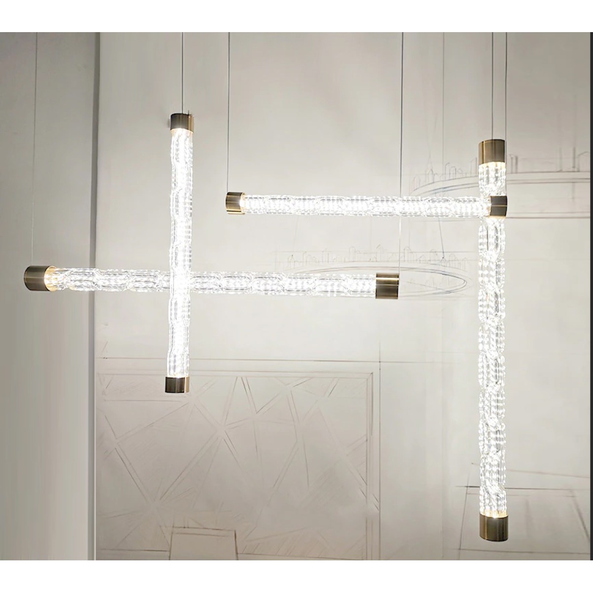Подвесной светильник Delight Collection OMD807B gold