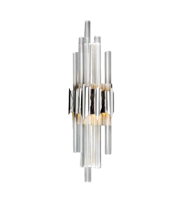 Настенный светильник Delight Collection Glacier 1 nickel