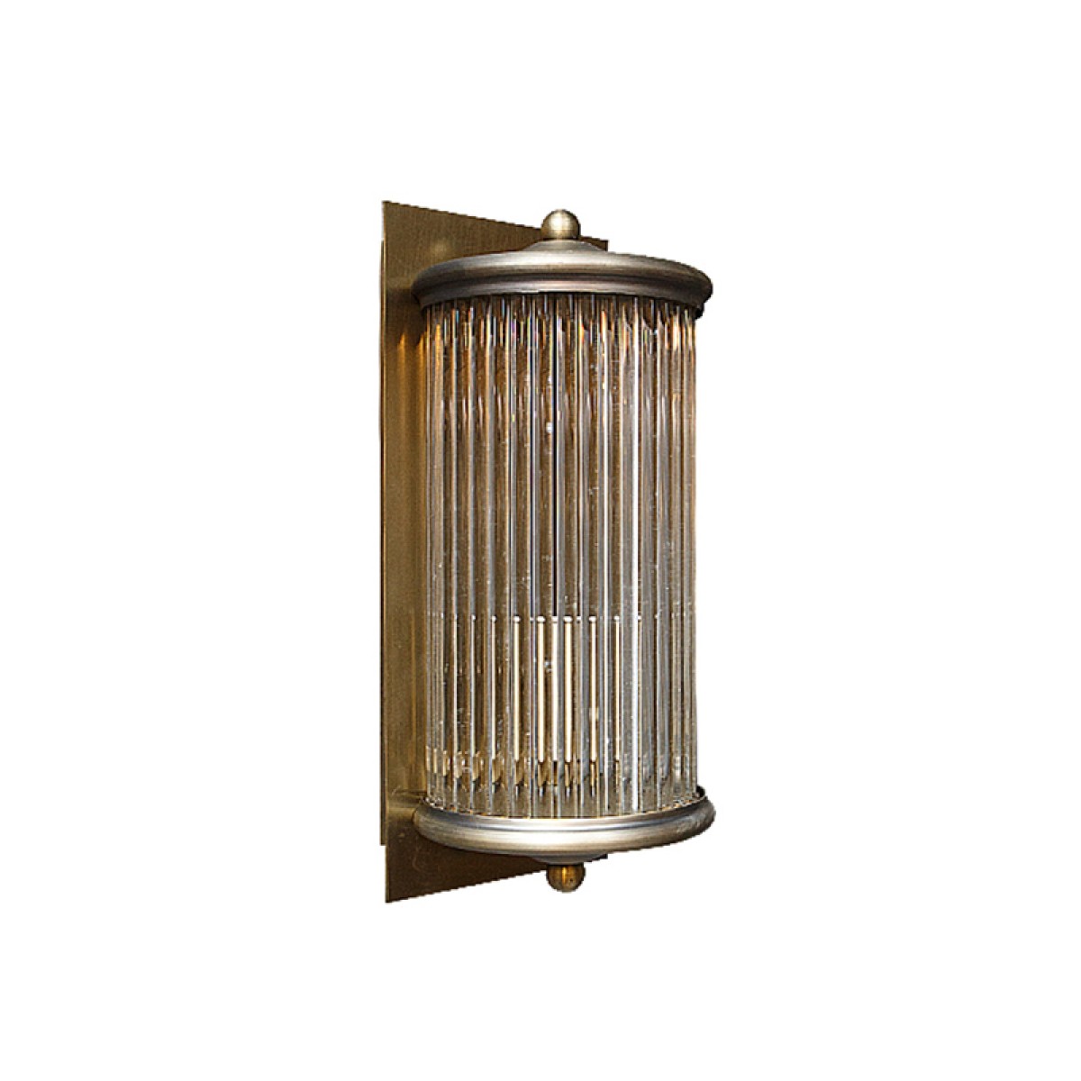 Настенный светильник Delight Collection Crystal bar Glorious 1 brass