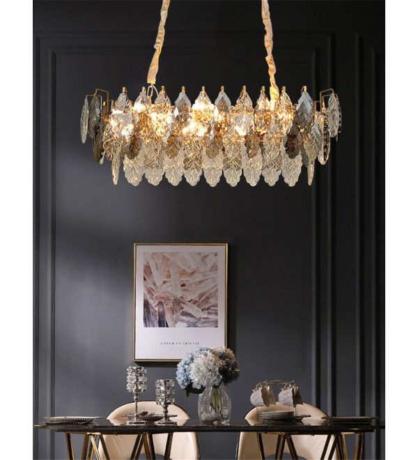 Люстра Delight Collection D8011P/L-800 gold/smoky