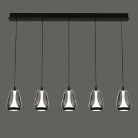 Подвесной светильник Delight Collection MD24001011-5B black/smoky