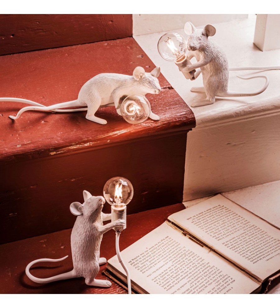 Настольная лампа Seletti Mouse Lamp Standing USB