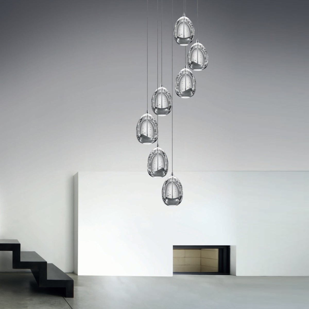 Подвесной светильник Delight Collection Terrene MD13003023-7A chrome