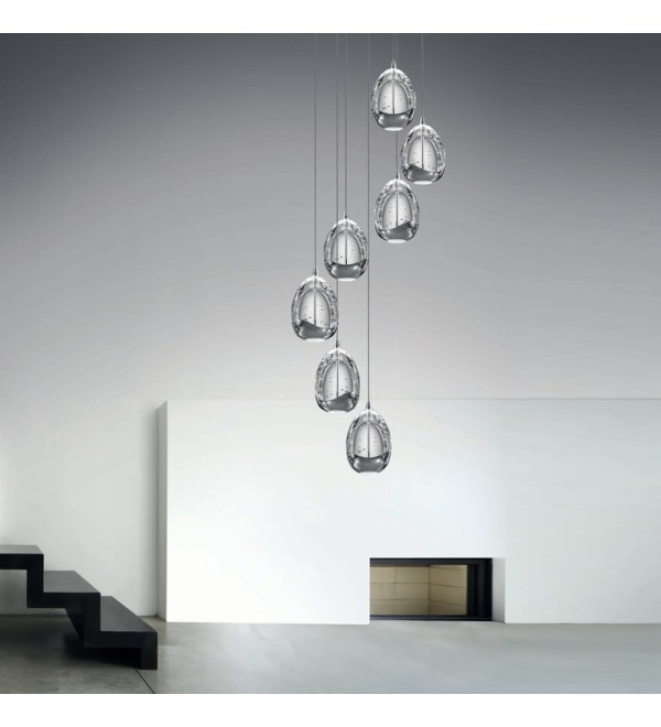 Подвесной светильник Delight Collection Terrene MD13003023-7A chrome