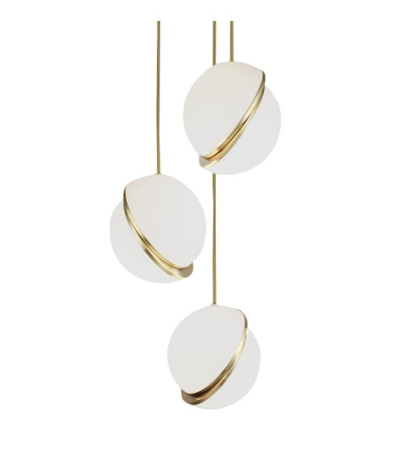 Подвесной светильник Delight Collection Crescent 3S brass