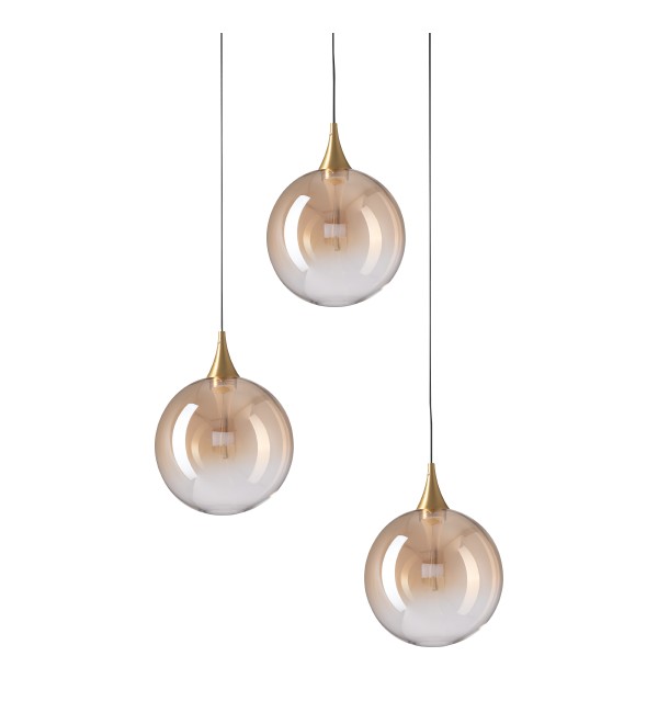 Подвесной светильник Delight Collection MD23001045H-3A brass/champagne