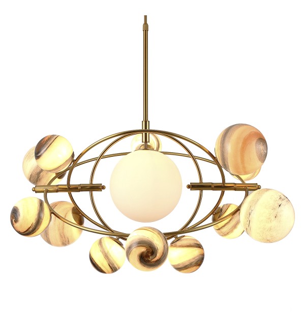 Люстра Delight Collection Planet 13B brass