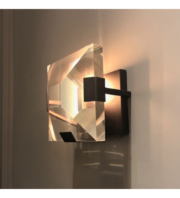 Настенный светильник Delight Collection Harlow Crystal 1