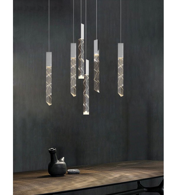 Подвесной светильник Delight Collection Trinity 3 chrome
