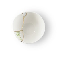Пиала Seletti Kintsugi (белый, золотой, арт. 09633)
