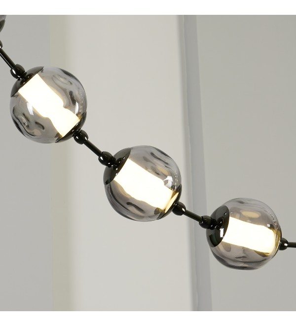 Подвесной светильник Delight Collection OD2437A-16 pearl black/smoke