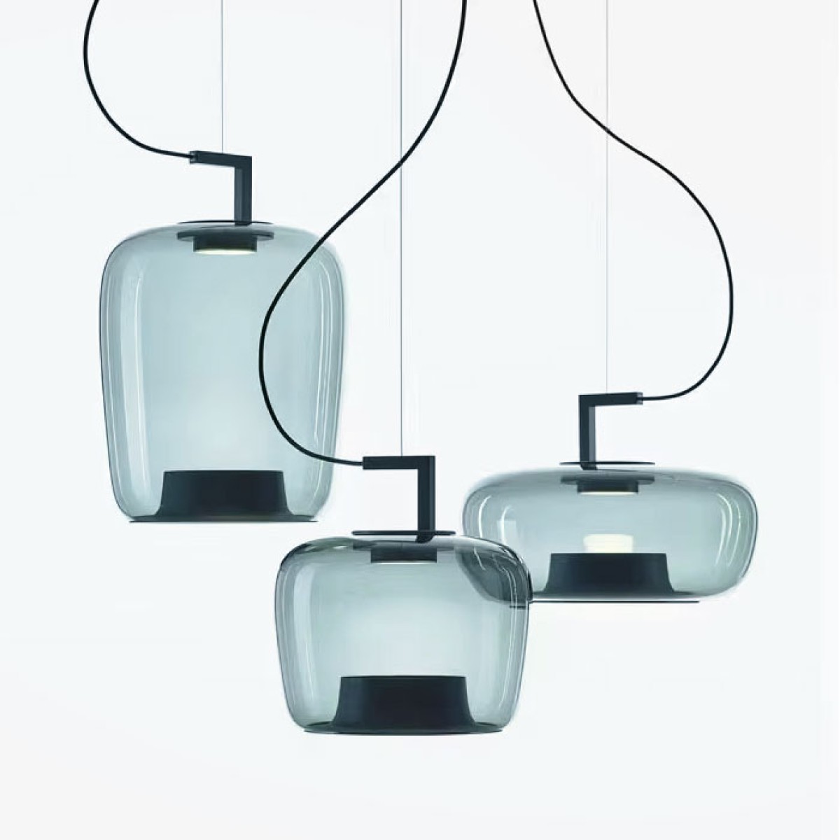 Подвесной светильник Delight Collection 8871P/B L black/light green
