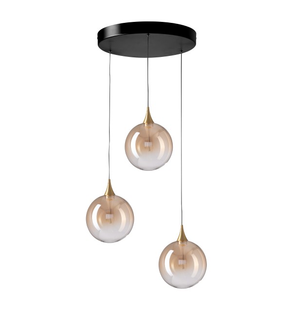Подвесной светильник Delight Collection MD23001045H-3A brass/champagne