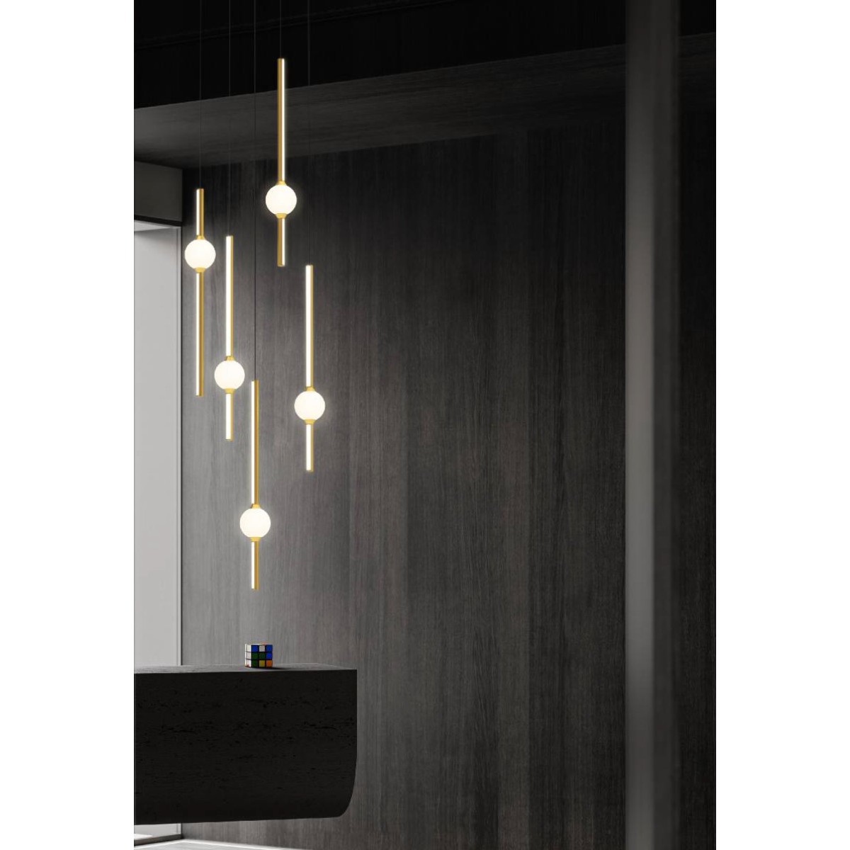 Подвесной светильник Delight Collection MD21001050-1A black/gold