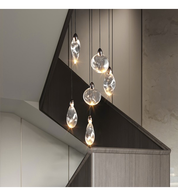 Подвесной светильник Delight Collection Colvin MT9176-6H pearl black