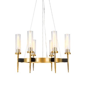 Люстра Delight Collection Alouette 6 brass