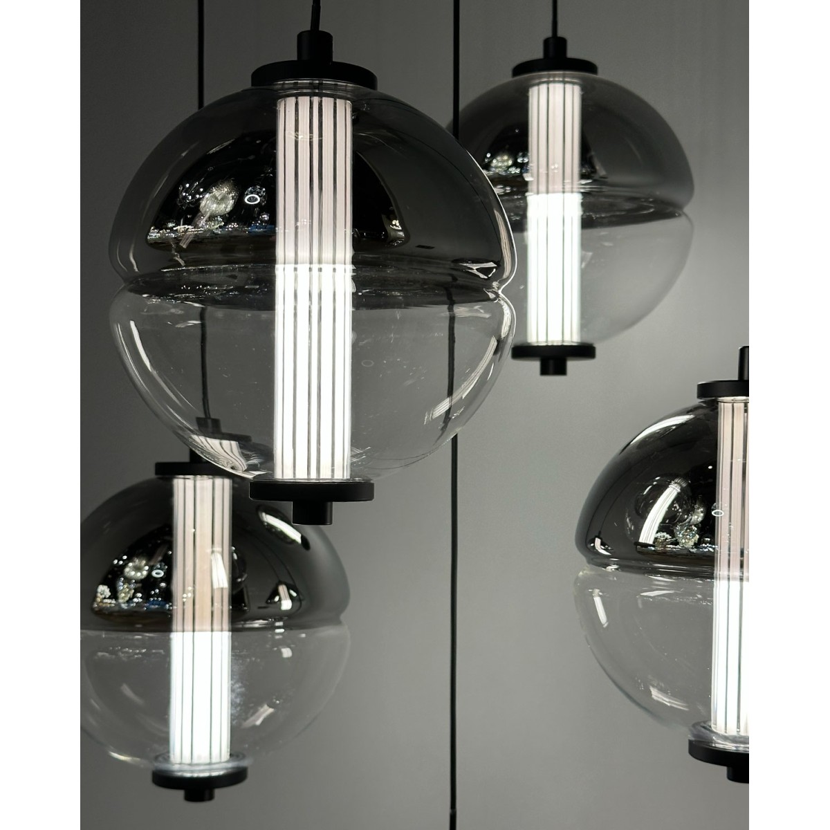 Подвесной светильник Delight Collection MD24022079-3A black/smoky