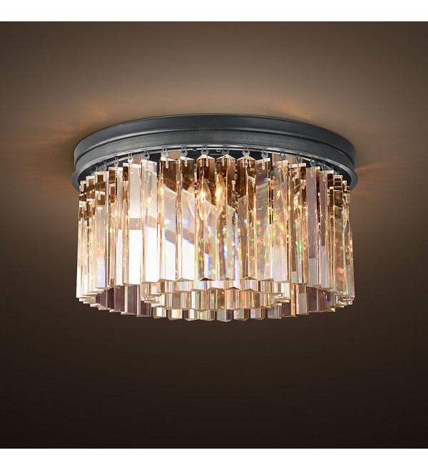 Потолочный светильник Delight Collection Odeon 6B/P black/clear